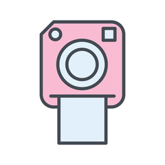 Vintage Cameras Vector Icon