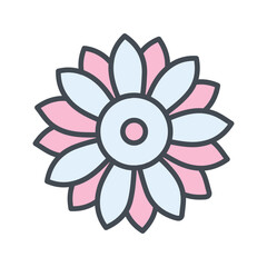 Floral Arrangement Vector Icon