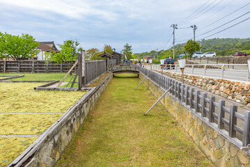 Saso bugyosho (Sado governor office) site, part of the Sado Island Gold Mines, UNESCO World Heritage Site, Niigata Prefecture, Japan.