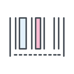 Barcode Stock Vector Icon