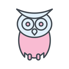 Owl Vector Icon