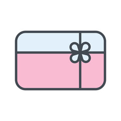 Gift Card Vector Icon