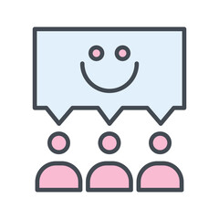 Employee Satisfaction Vector Icon