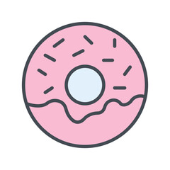 Donut Vector Icon