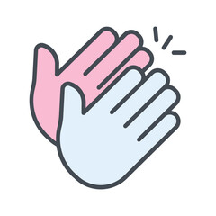 Clapping Hands Vector Icon