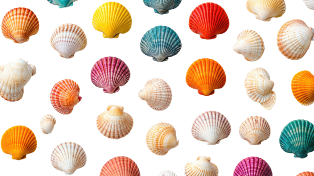 sea ​​shells transparent background