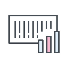 Barcode Analytics Vector Icon