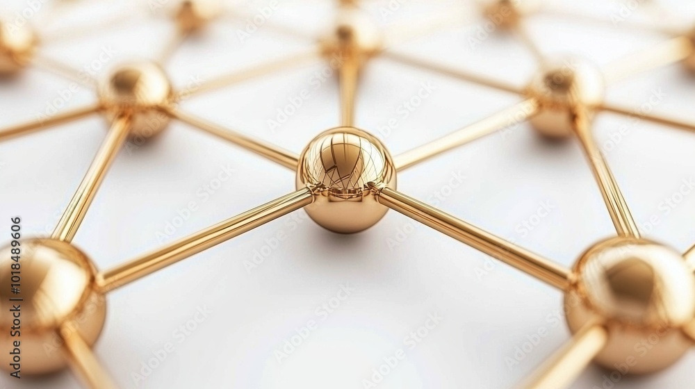 Poster Abstract Gold Network with Connecting Nodes and Links