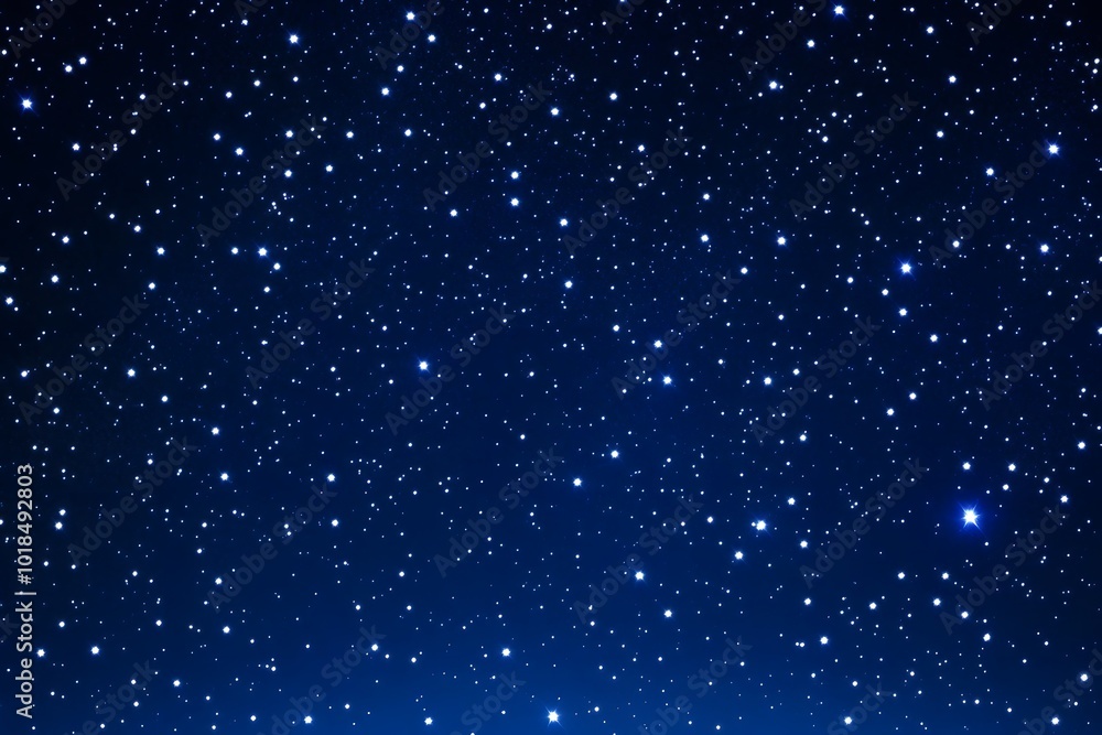 Wall mural starry night sky