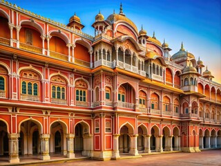 Exquisite ogive design adorned with elegant arches and elaborate details, harmoniously situated within a historic building setting, radiates a sense of refined sophistication.