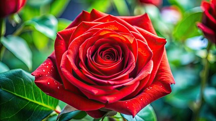A stunning red rose, symbolizing deep love and affection, perfect for expressing heartfelt emotions during special moments and romantic occasions that create lasting memories.