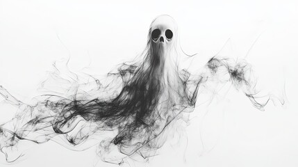 ghost in the dark