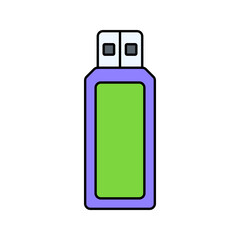 Flashdisk Icon Illustration