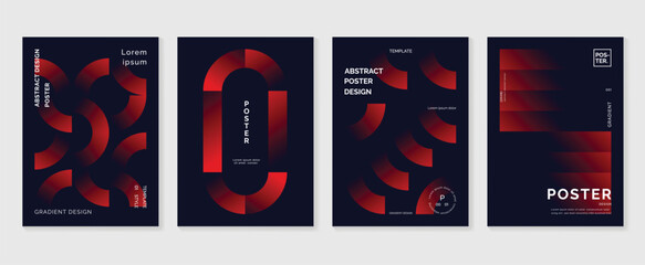 Cover template collection. Ideal design for social media, cover, banner, flyer.