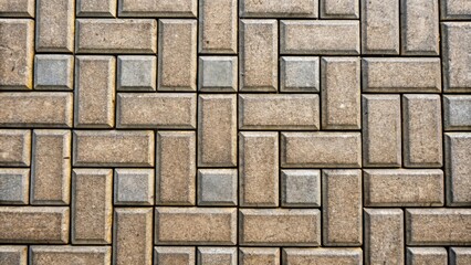 Interlocking floor pattern created from textured stone slabs , flooring, design, interior, architecture, stone