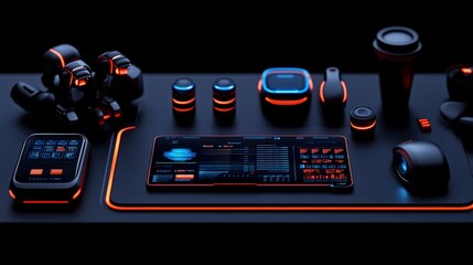 Cyberpunk Tech Showcase: Futuristic Gadgets and Gear 