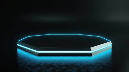 Glowing Octagon Platform