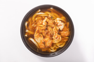 豚キムチうどん
