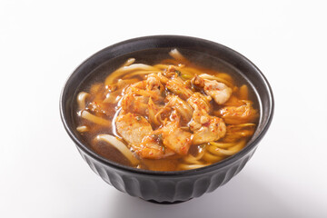 豚キムチうどん