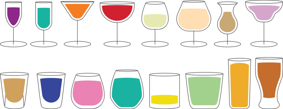 simple wine alcohol cozy drink glass