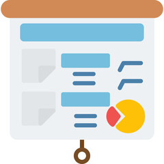 Obraz premium Presentation icon