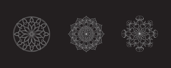 Mandala Pattern Design Editable Vector or EPS