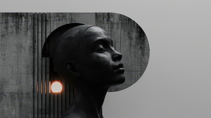 Design a neo brutalism inspired logo for an avant-garde fashion brand