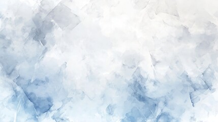 Abstract Blue and White Watercolor Background