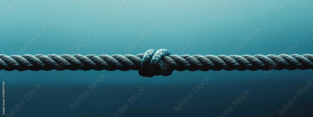 Aufkleber minimalist boxing ring ropes, abstract composition showcasing simple lines and forms against a neutr