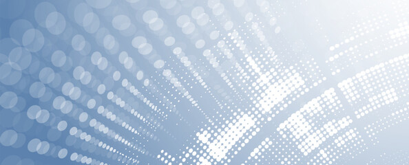 Modern technology unfolding in abstract form