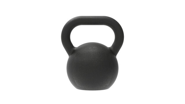 kettlebell isolated in transparent background