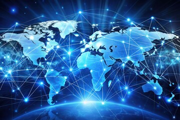 Fototapeta premium Global communication