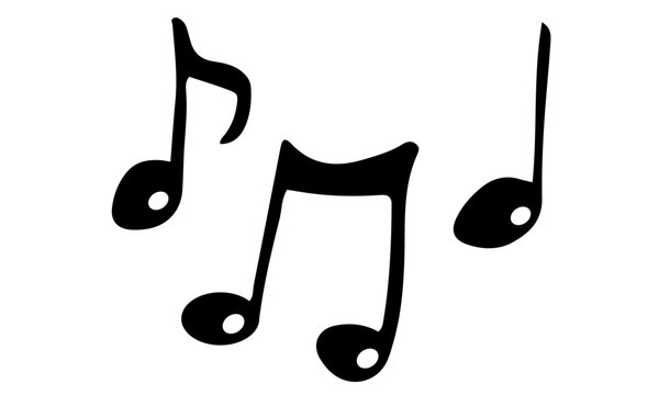 音符　メロディ　アイコンセット