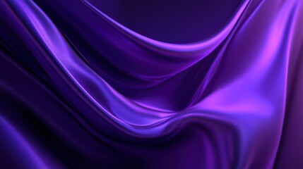 Obraz premium Abstract Purple Fabric Drapery