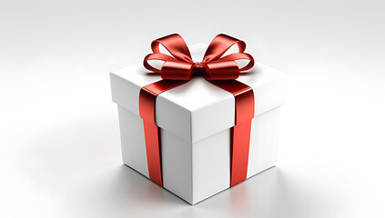 Obraz premium illustration gift box white background perfect designs