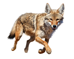 Obraz premium Wildlife mammal animal coyote.