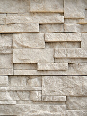 Background of stone wall texture. Stone wall background for design and decoration.
