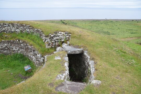 Carn Liath broch, near Golspie, Scotland