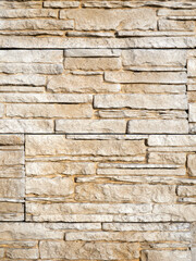 Background of stone wall texture. Stone wall background for design and decoration.