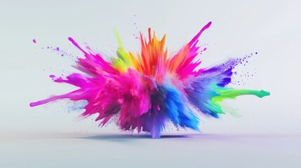 Obraz premium Colorful Explosion