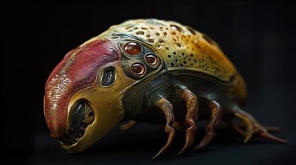 Fototapeta premium Close Up of a Detailed, Realistic Alien Insect