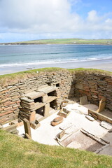 Skara Brae, Orkney, the well-preserved remains of a Neolithic village