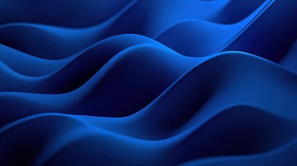 Obraz premium Abstract Blue Waves