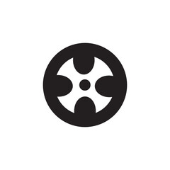 Tool icon on white background | Car service icon | emblem isolated on white background, Flat style for graphic and web design, logo.
