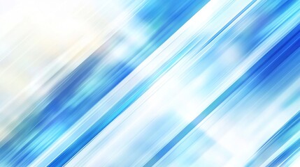 Abstract Blue and White Diagonal Lines