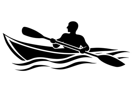recommend clip art: Kayaking Silhouette, Kayaking silhouette vector, Kayaking Clipart, Kayaking vector illustration