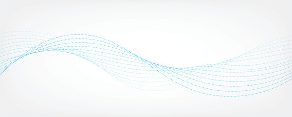 abstract blue wave background