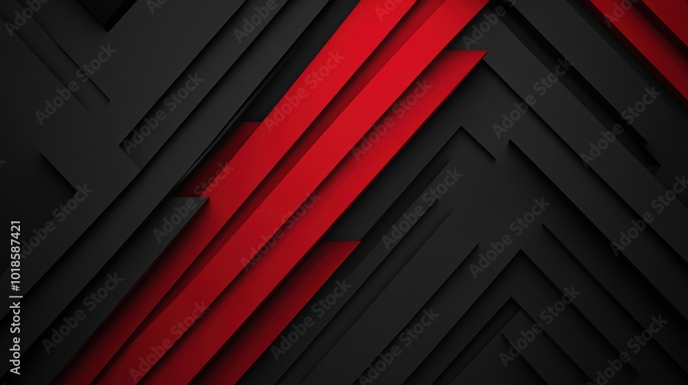 Poster elegant black chevron arrows forming a captivating abstract background, striking contrast and dynami