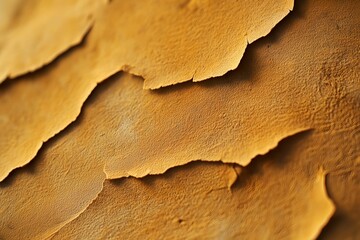 Fototapeta premium Rough, coarse sandpaper with uneven grains and jagged edges