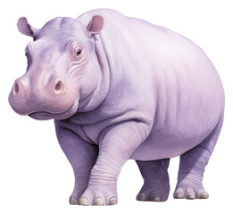Fototapeta premium PNG Hippo wildlife animal mammal.